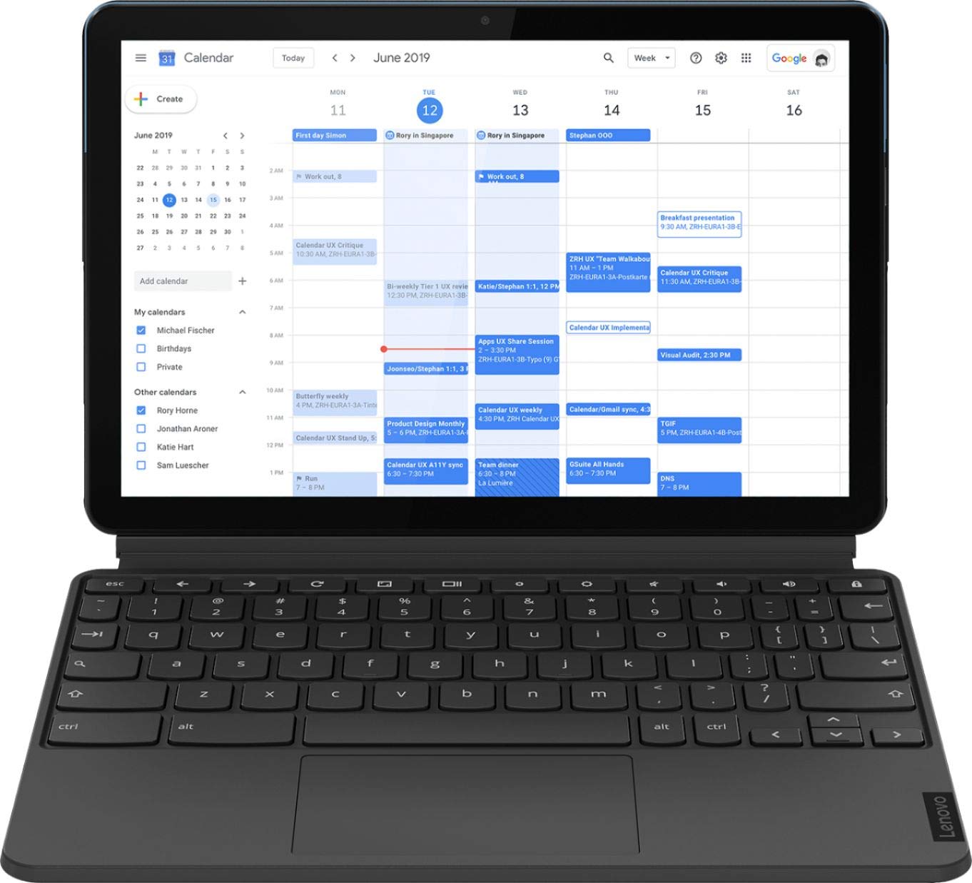 2020 Última Lenovo Chromebook Duet 2 em 1 Tablet I 10 1